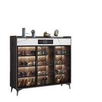 Smart Shoe Cabinet with Sterilization, Deodorization, and Drying Function for Home Entryway