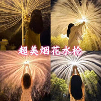 Fireworks Water Gun High-Pressure Pull-Out Water Blaster for Summer Beach Water Fights and Photo Props