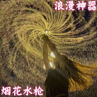 Fireworks Water Gun High-Pressure Pull-Out Water Blaster for Summer Beach Water Fights and Photo Props