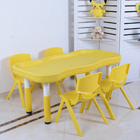 Kids Sand and Water Play Table Building Block Activity Desk Educational Game Table for Toddlers