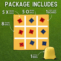 2024 Amazon Hot Outdoor Family Parent-Child Bean Bag Throwing Game Set