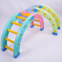 Quarter Circle Climbing Frame for Kids, Sensory Training Equipment, Indoor Toddler Toy, Balance Board, Stepping Bridge