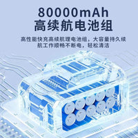 Cordless Electric High-Pressure Car Washer with Brushless Motor, Portable Lithium Battery Powered Cleaning Gun for Vehicles