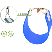 Stainless Steel Soft Board Swing Seat for Kids and Babies, Indoor Outdoor Plastic Flat Board Swing Accessories
