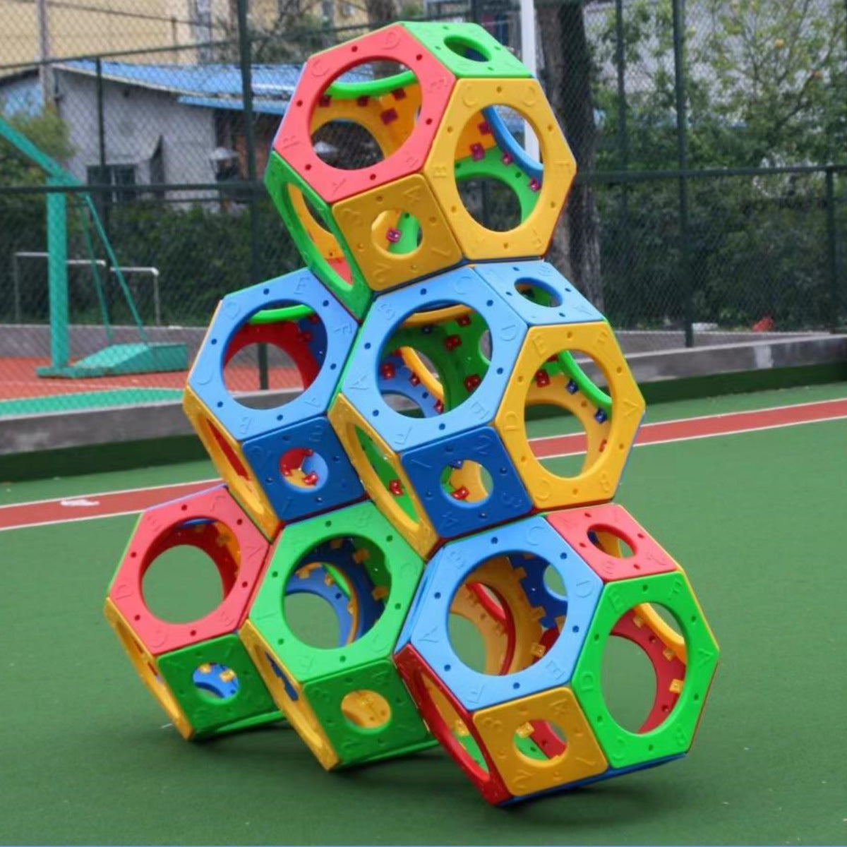 Kids Early Education Sensory Training Equipment Climbing Maze World Activity Maze Ball