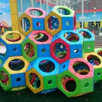 Kids Early Education Sensory Training Equipment Climbing Maze World Activity Maze Ball