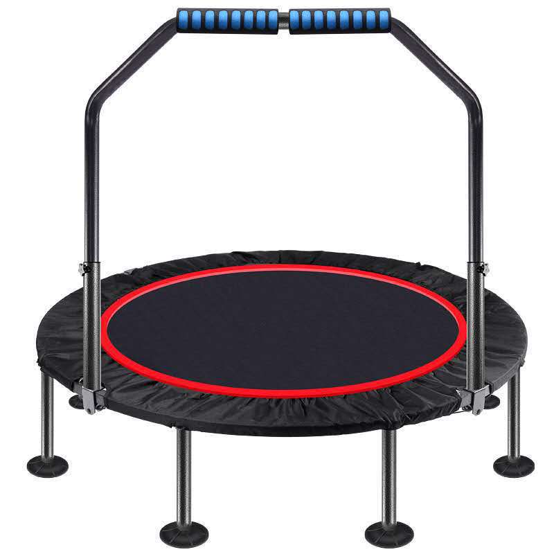 Foldable Mini Trampoline for Home Fitness, Indoor Rebounder for Adults and Kids, Exercise Trampoline