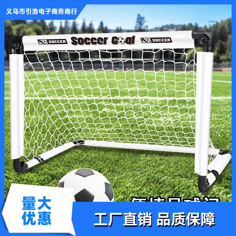 Portable Soccer Goal for Kids, Foldable Training Goal for Outdoor Indoor Home School Kindergarten