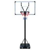Portable Height-Adjustable Basketball Hoop for Adults and Kids - Indoor/Outdoor Standard Basketball Stand