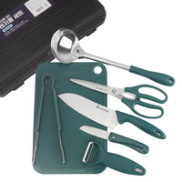 Outdoor Camping Cookware Set Portable Utensils BBQ Tools Stainless Steel Supplies