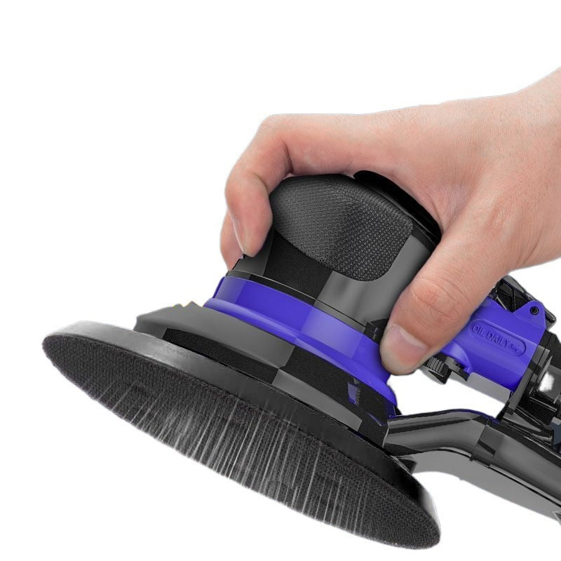 Pneumatic Air Sander Polisher 5-inch Industrial Grade Dust-Free Car Waxing Polishing Machine
