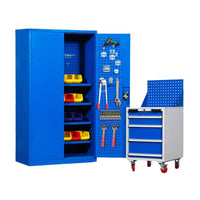 Heavy Duty Tool Cabinet with Drawers, Industrial Grade Thickened Storage Box for Auto Repair Workshop