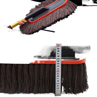 Extendable Car Wash Mop with Cotton Thread, Dust Removal Duster, Soft Bristle Car Cleaning Tool