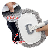 New Car Wash Brush Mop Set with Long Handle for Vehicle Cleaning and Home Use, Paint-Safe