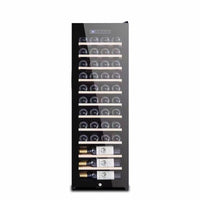 Wholesale Thermostatic Wine Cooler Refrigerator with Single Glass Door and Air-Cooled Compressor for Red Wine Storage