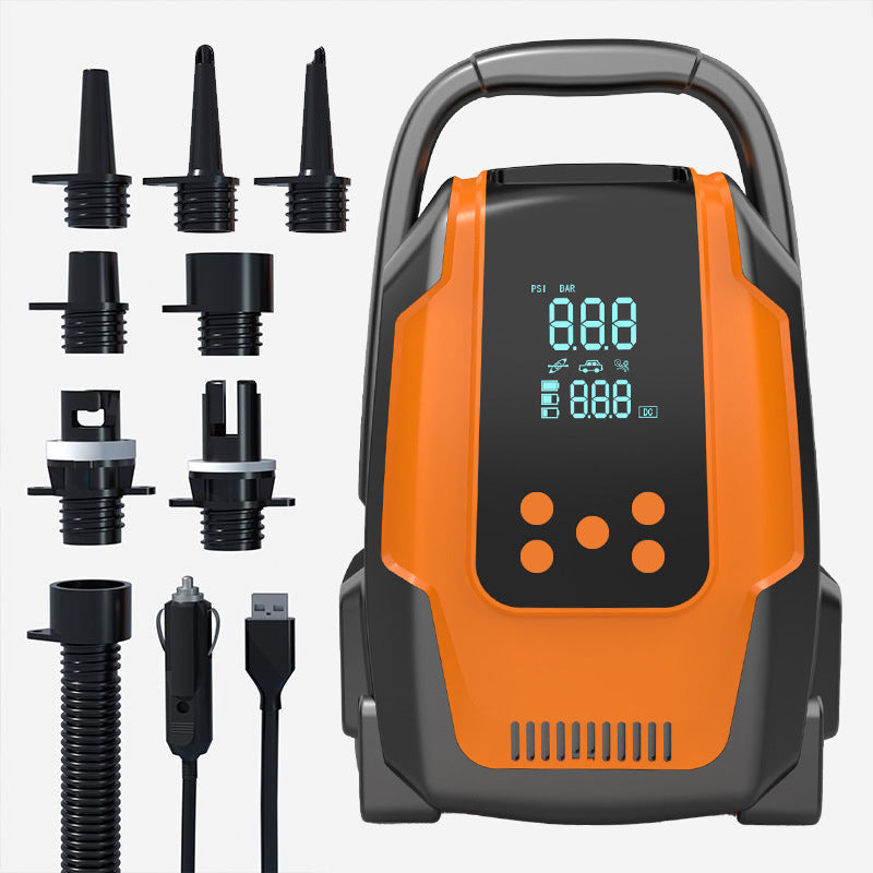 Portable Electric SUP Paddle Board Inflatable Pump for Car, Tent, Kayak - High Pressure Wireless/Wired Options
