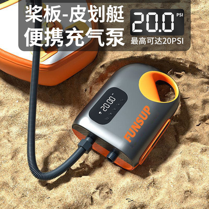 Electric SUP Paddle Board Pump Dual-Action High-Pressure Inflator for Surfboards Kayaks Inflatable Boats