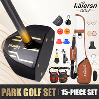 Kaiersn Park Golf Club Set - 15 Pieces for Family Fun, Ideal Gift