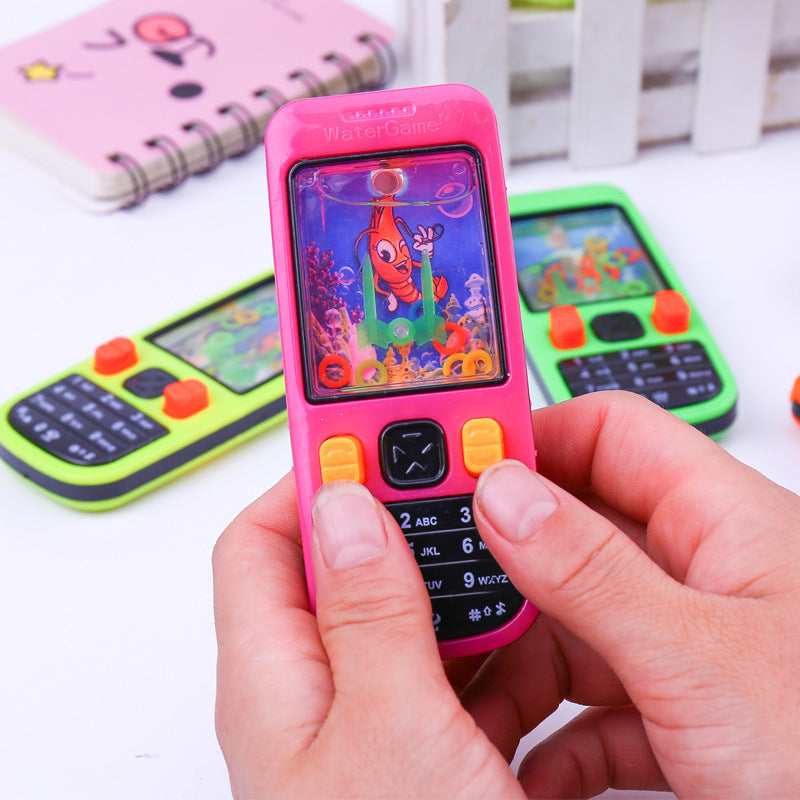 Handheld Water Ring Toss Game, Classic Nostalgic Educational Toy for Kids, Mini Arcade Game