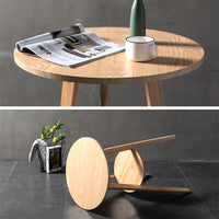 Solid Wood Bar Table Set with Stools, Modern Minimalist Home Leisure High Table and Chairs Combination, Nordic Style High Stools