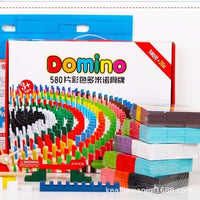 Dominoes Set for Kids 6-12 Years Old and Adults, Educational Building Blocks for Competition and Play