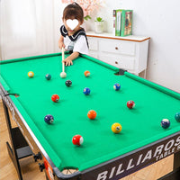 Miniature Foldable Pool Table for Kids, Home Entertainment Billiards Game Set