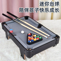Kids Mini Pool Table, Portable Carbon Fiber Foldable Billiards Game for Indoor Play, Boys Toy