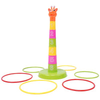 Elephant Ring Toss Game for Kids, Sensory Focus Training Toy, Outdoor Activity for Preschool Children