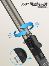 Professional Rotating Curling Iron for Long-lasting Styles, Hair Salon Quality, Damage-Free, 32mm Barrel