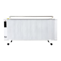 Carbon Fiber Electric Heater Wall-Mounted Graphene Heating Panel for Large Living Rooms Energy-Saving Fast Heating