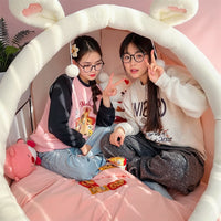 Giant Cartoon Tree Hole Pet Bed for Adults - Human Dog Bed Cat Nest Sofa for Living Room Bedroom