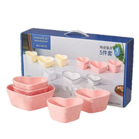 Nordic Ceramic Dinnerware Set - Creative Japanese Style Plates, Soup Bowls, and Dishes - Gift Box Set for Home Use