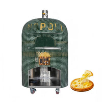 Italian Pizza Electric Kiln Oven 600°C Neapolitan Gas Wood Fired Pizza Oven 1200 Pizza Kiln