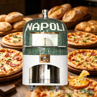Italian Pizza Electric Kiln Oven 600°C Neapolitan Gas Wood Fired Pizza Oven 1200 Pizza Kiln