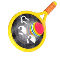Kids Elastic Ball Racket Set, Educational Toy for Boys & Girls, Indoor Outdoor Sports Training, Parent-Child Interactive Game