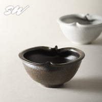 Jingdezhen Japanese Style Ceramic Soup Bowl, Creative Household Breakfast Porridge Bowl, Dessert Bowl, Simple Design Tableware
