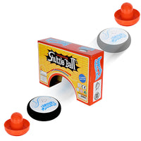 Electric Hover Hockey Game for Kids 3+, Indoor Air Hockey Puck Toy with 2 Play Styles