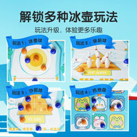 Cross-border Mini Curling Game for Kids, Desktop Educational Toy, Competition Curling Balls, Tabletop Curling Wholesale