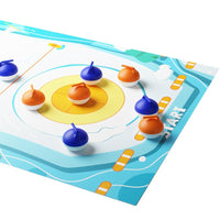 Cross-border Mini Curling Game for Kids, Desktop Educational Toy, Competition Curling Balls, Tabletop Curling Wholesale