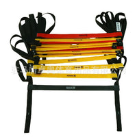 Portable Adjustable Agility Ladder for Kids and Adults - Soccer Basketball Training Equipment