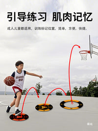 Non-Slip Rubber Agility Rings for Multi-Functional Football Basketball Footwork Training Equipment and Physical Fitness Agility Pads