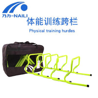 Naili Soccer Training Agility Set - Folding Disc Cones, Resistance Parachute, Ladder, Hurdles, and Jump Grid Rope Ladder Kit