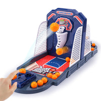Desktop Basketball Toy for Kids, Educational Parent-Child Double Player Battle Shooting Machine Table Game, Fun Ejection Ball
