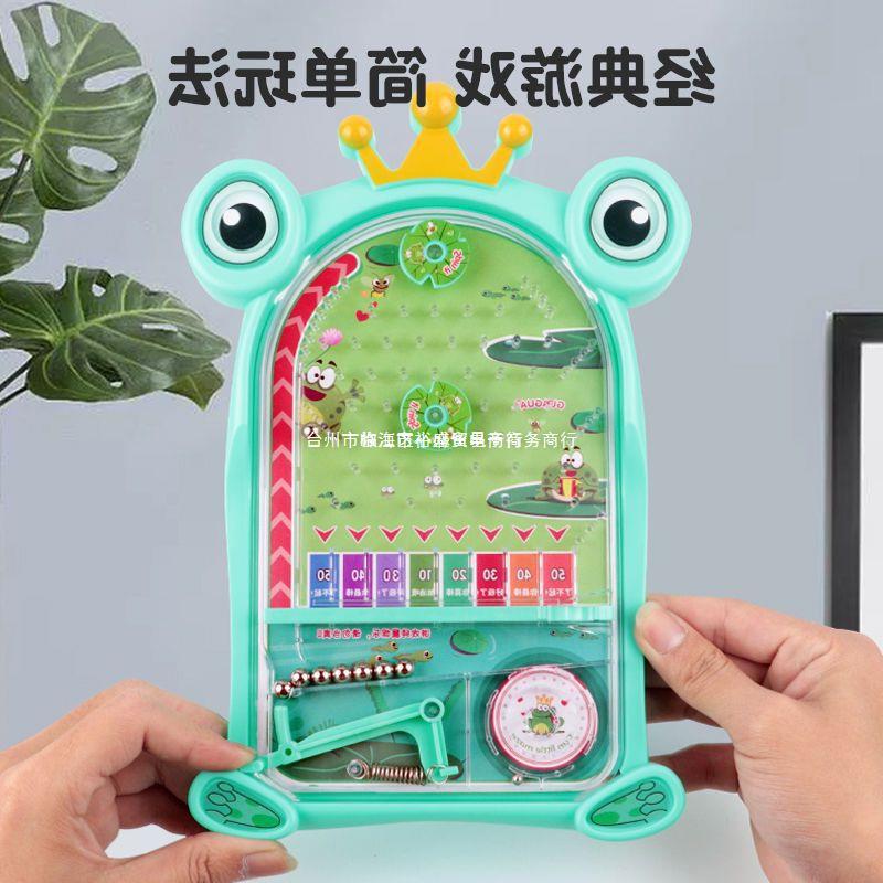 Kids Pinball Machine Parent-Child Interactive Mini Ejection Table Game Toy for Boys and Girls