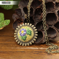 Jinhao Embroidery DIY Handmade Brooch Kit for Adults, Ribbon Embroidery Cross Stitch Brooch