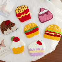 Russian Yarn Punch Needle Coaster DIY Kit for Beginners, Kids, Couples - Stress Relief Craft