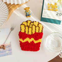 Russian Yarn Punch Needle Coaster DIY Kit for Beginners, Kids, Couples - Stress Relief Craft