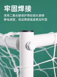 OPI Kids Portable Soccer Goal Set for Indoor Outdoor Play - Small Easy Assembly Football Net for Kindergarten & Home