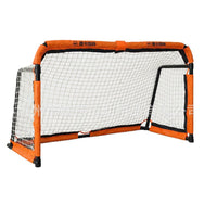 Portable Folding Soccer Goal for Kids - Metal Frame Football Net for Training and Practice