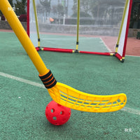Kids Hockey Stick Set, Outdoor Sports Toy for Sensory Training & Parent-Child Interaction